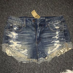 American Eagle High Wasted Shorts